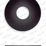 RANELLE PVC SOTTOTES.NERE 6,3X13 CF.100 (TECFI)