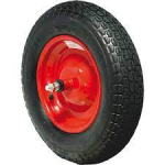 RUOTA PNEUMATICA X CARRIOLA ASSE CORTO