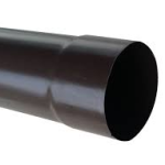 TUBO PVC TONDO TESTA DI MORO MM. 80 X M.1