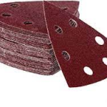 Pz. 6 FOGLIO ABRASIVO VELCRATO A DELTA Gramatura 120 (IMPERIAL)