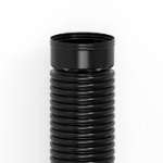 TUBO MAGNUM NERO esterno MM.250 SN4 BARRA M. 6