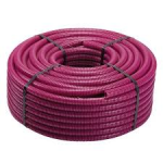 TUBO CORRUGATO D.25 ROTOLO   50M (EC) LILLA