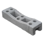 BASAMENTO IN CLS PER PANNELLO MOBILE DA CANTIERE