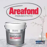 AREAFOND PIGMENTATO ACRILICO Fissativo all'acqua colorato uniformante a finitura liscia Lt 4