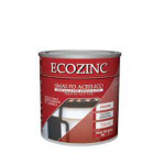 ECOZINC Smalto acrilico per zinco e pvc 08 Testa di moro 8019 Lt. 0,750