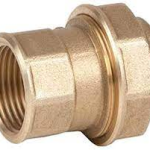 RACCORDO DRITTO OTTONE X POLIET. F 3/4 25