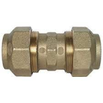 RACCORDO INTERMEDIO OTTONE X POLIET.  40