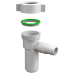 ATTACCO LAVATRICE 1"1/2-40 BIANCO