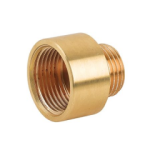 Prolunga Ridotta Ottone giallo 1"1/4 x 1