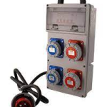 QUADRO DA CANTIERE 2 PRESE 220 v; 2 PRESE 380 v; IP67 (FT)