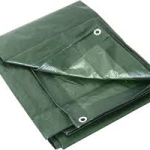 TELONI OCCHIELLATI STANDARD VERDI   M.3X5