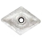 RONDELLE ROMBOIDALE CON GUARNIZIONE MM.27X27 PZ.100  (FRIULSIDER)