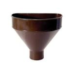 RACCOGLITORE  IMBUTO MONOLITICO IN PVC 0  80 MARRONE