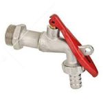 RUBINETTO PORTAGOMMA LUCCHETTABILE 1/2