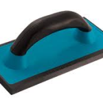 FRATTAZZO IN CAUCCIU' GRIGIO 250X110 mm