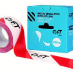 NASTRO SEGNAL. BIANCO/ROSSO LUNG. 200 m