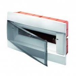 CENTRALINO INCASSO 12 MODULI IP40 BIANCO FUME'