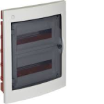 CENTRALINO INCASSO 24 MODULI (12X2) IP40 BIANCO FUME'