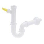 SIFONE SALVASPAZIO 1VIA  1"1/2 C. ATTACCO LAVATRICE