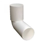 CURVA WC ALTA MM. 90