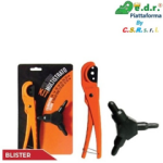 KIT CESOIE TAGLIATUBO+CALIBRATORE 16/32 X TUBO MULTISTR.