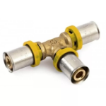 TEE MULTISTR. PRESS. GAS UGUALE 16