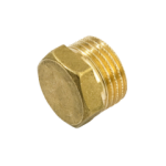 Tappo Maschio Ottone giallo 2"