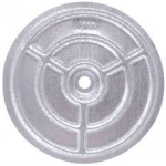 RONDELLE TONDE ZINCATE MM.70 FORO 5.   (PZ.100) (FRIULSIDER)