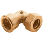Raccordo Rame O.R. Gomito Femmina 16 x 1/2