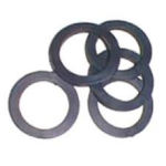 GUARNIZIONI GOMMA NERA MM.2,5    3/4" (CF.100PZ.)