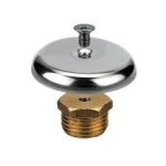 Tappo Maschio 1/2" con rosone e vite