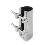 COLLARE RIPARAZIONE INOX 60-64 2 TIR.