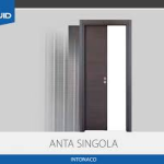 FLUID - CONTROTELAIO A SCOMPARSA  CM.100X210 MURATURA (SCOZZARO)
