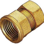 Raccordo Rame O.R. Dritto Femmina 12 x 3/8