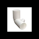 CURVA WC ALTA MM. 90 1 ATTACCO 40 SX