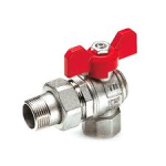 Valvola a Sfera  SQUADRA  MF con Bocchettone 3/4