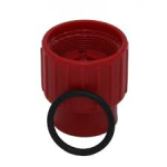 RIDUZIONE 1" F.I. PER FLUSS. 1000/1500LT ABS ROSSO (MALTECH)