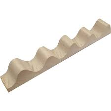LISTELLO ONDULATO LEGNO PASSO 146/48 FIBROCEMENTO ML.2