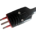 SPINA MOBILE GOMMA 10A 2P+T 25 0V NE