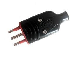 SPINA MOBILE GOMMA 10A 2P+T 25 0V NE