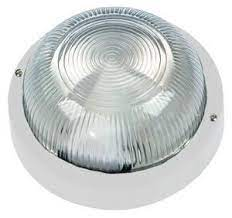 PLAFONIERA ROTONDA E27 BIANCA