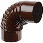 CURVA CHIUSA MARRONE PER STUFA  MM.130 (SAVE)