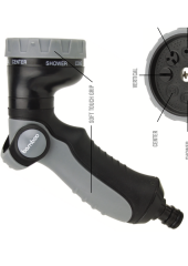 PISTOLA MULTIFUNZIONE 8 GETTI BB2117 giardino