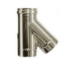 RACCORDO A V 135° (Y) ACCIAIO INOX 180