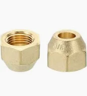 DADO SAE 45° PER TUBO CLIMA MM  3/8