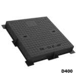 CHIUSINO IN GHISA CLASSE D400  CM.50X50 ESTERNO