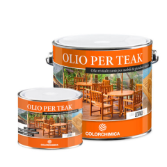 OLIO PER TEAK L. 2.5 (COLORCHIMICA)