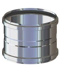 MANICOTTO ACCIAIO INOX  D. 200 UNIV. F/F