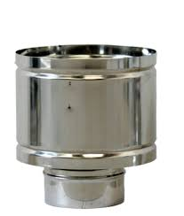 CAPPELLO ANTIVENTO INOX D.400