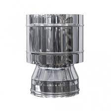 CAPPELLO ANTIVENTO INOX COIB. D.130/180